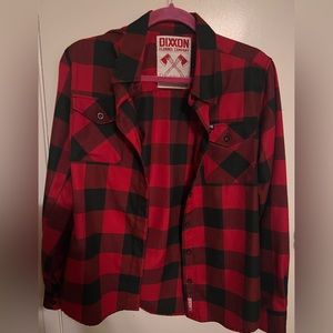 DIXXON Redrum Red & Black Flannel - M